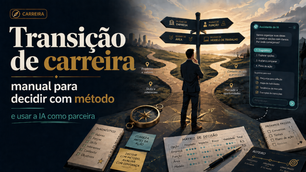 Capa: transição de carreira manual